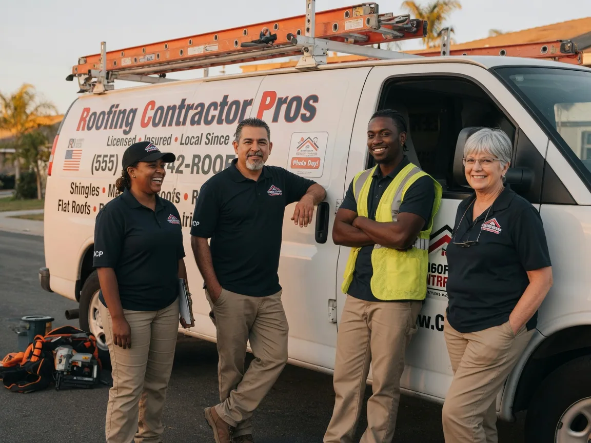 Local Roofing Contractors company in Slovan, PA